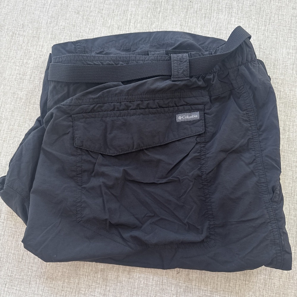 Columbia Cargo Shorts Mens Size 52 Waist Silver Ridge Belted Big & Tall Hiking - Picture 8 of 8